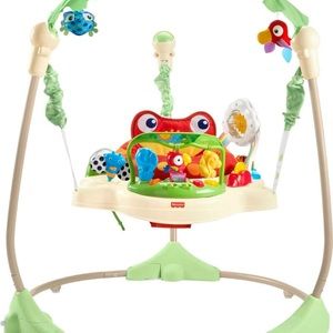 Fisher-Price Baby Bouncer Rainforest Jumperoo Activity Center